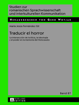cover image of Traducir el horror